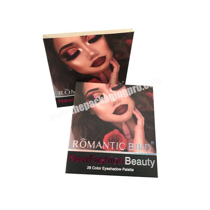 Beauty Custom brand makeup eyeshadow paper palette 28 colors Cosmetic Eye shadow Powder