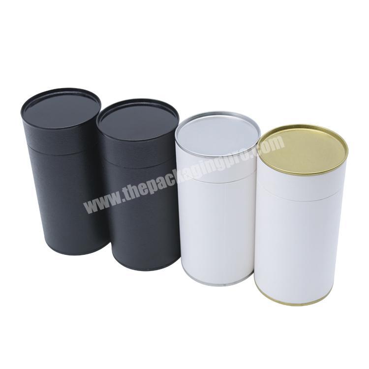 Shop Black White Red Small Paper Tube Packaging Elegant Gift Round Paper Box With Lid