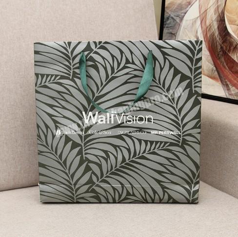 Cheap oem retail eco friendly recycled foldable handle style custom luxury shopping paper bag with logo