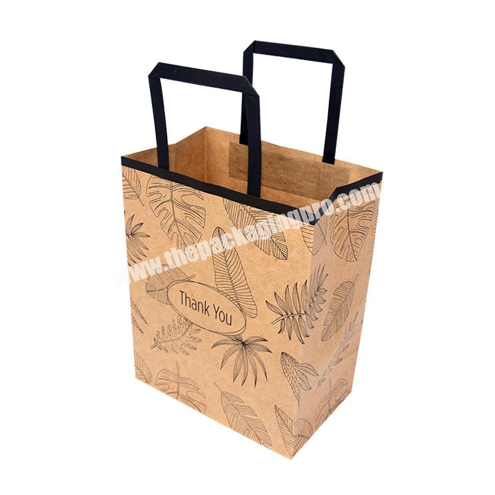 China Manufacturer and Biodegradable Kraft Paper Bags with Your Own Logo