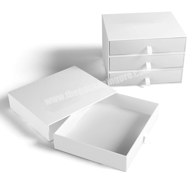 Custom Coated Paper Sliding Drawer Box