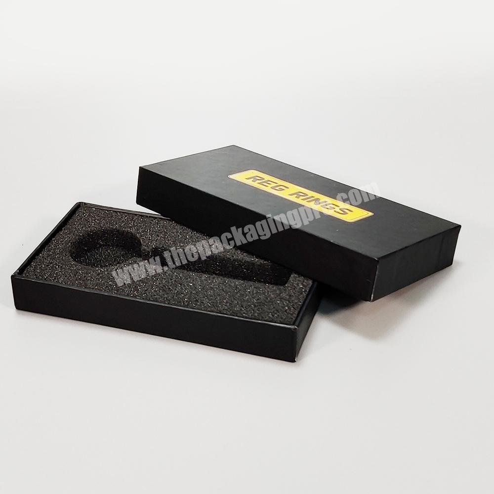 Custom Logo Electronic Accessories Packaging Boxes Slots Shaped Rigid Paper Gift Boxes Packaging