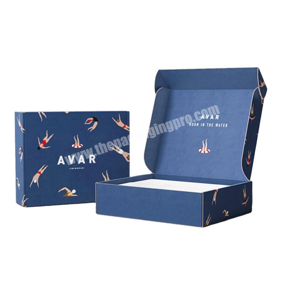 Custom Custom Logo Foldable Christmas Gift Printed Mailer Shipping Apparel Gift Box Packaging Gift Customized Paperboard Rectangle