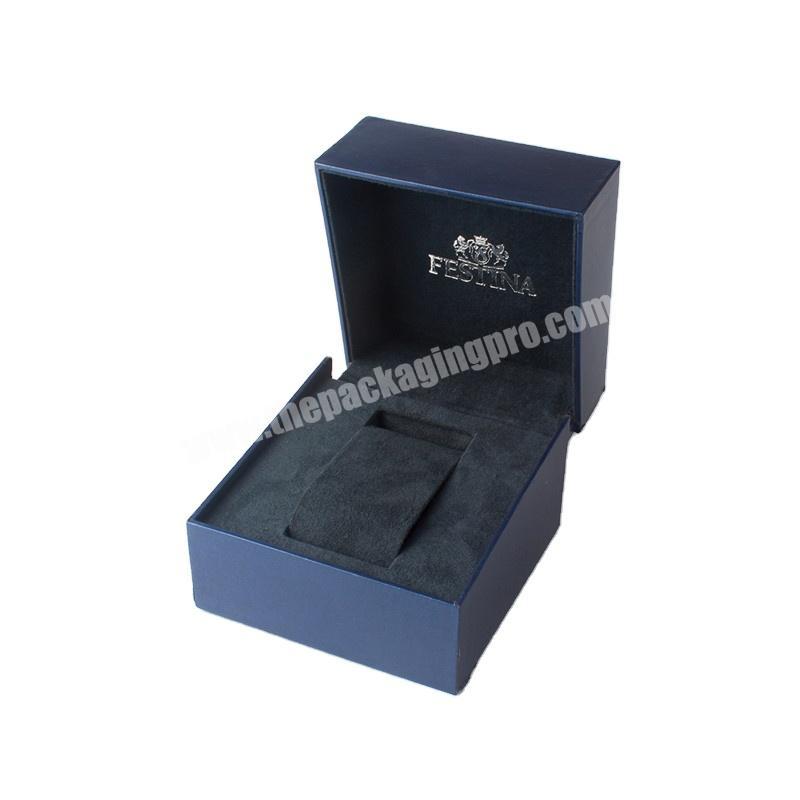 Custom Made In China PU Leather Paper Gift Watch Packing Box