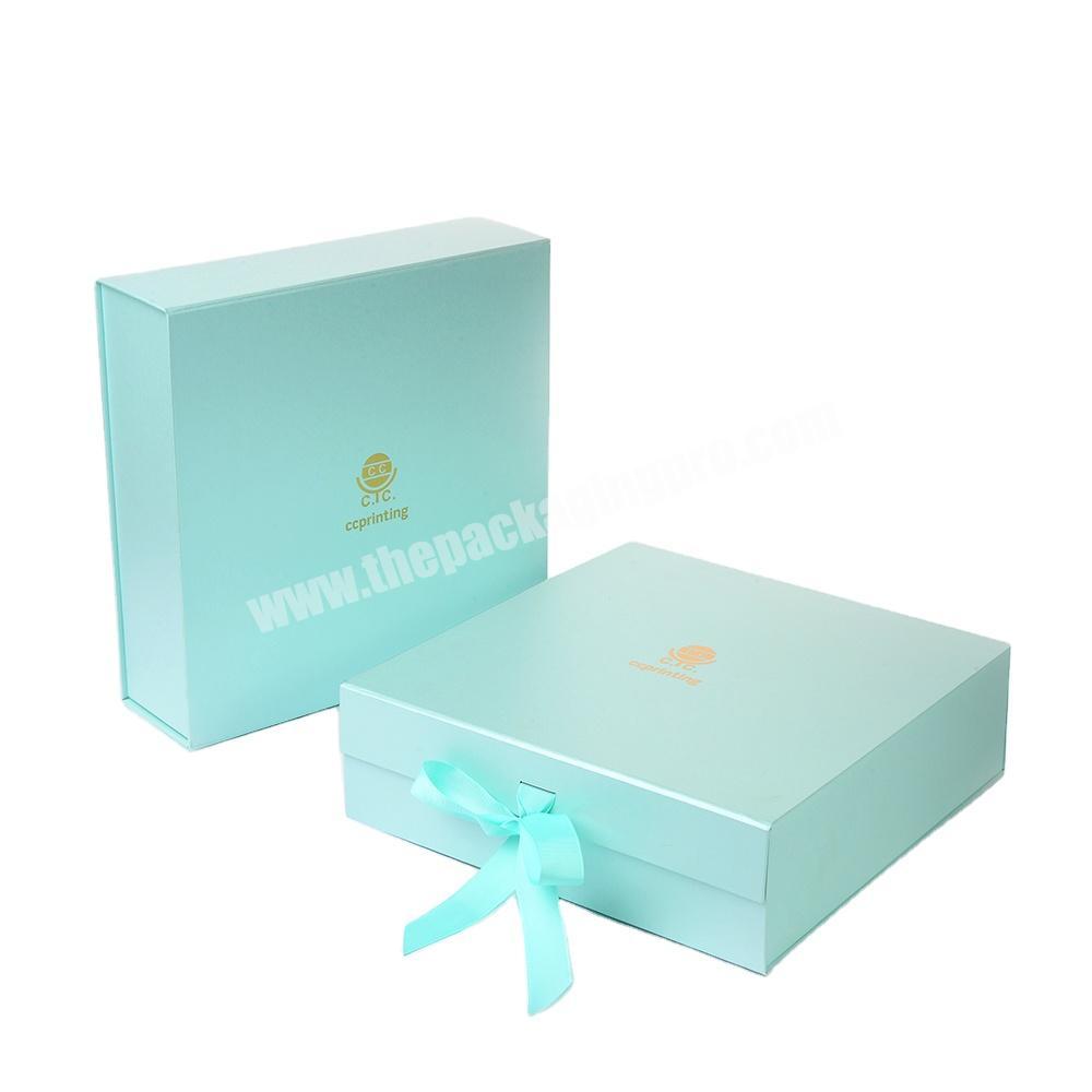 Custom Magnet Folding Boxes with Ribbons Luxury Gift for Gift Packaging Boxes