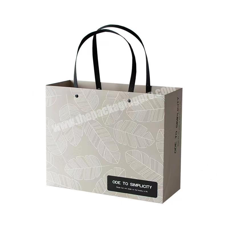 Custom Medium Size Paper Bag with Paper Handle