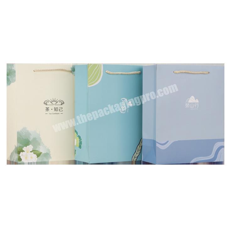 Custom Printed Coated Paper Bag for Tea Packaging