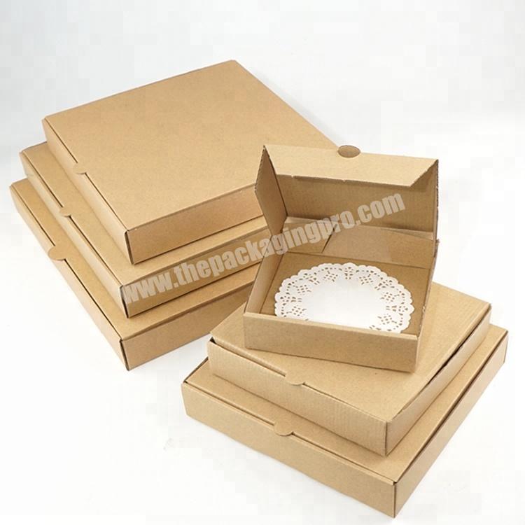 Custom Printed Corrugated Paper Pizza Box