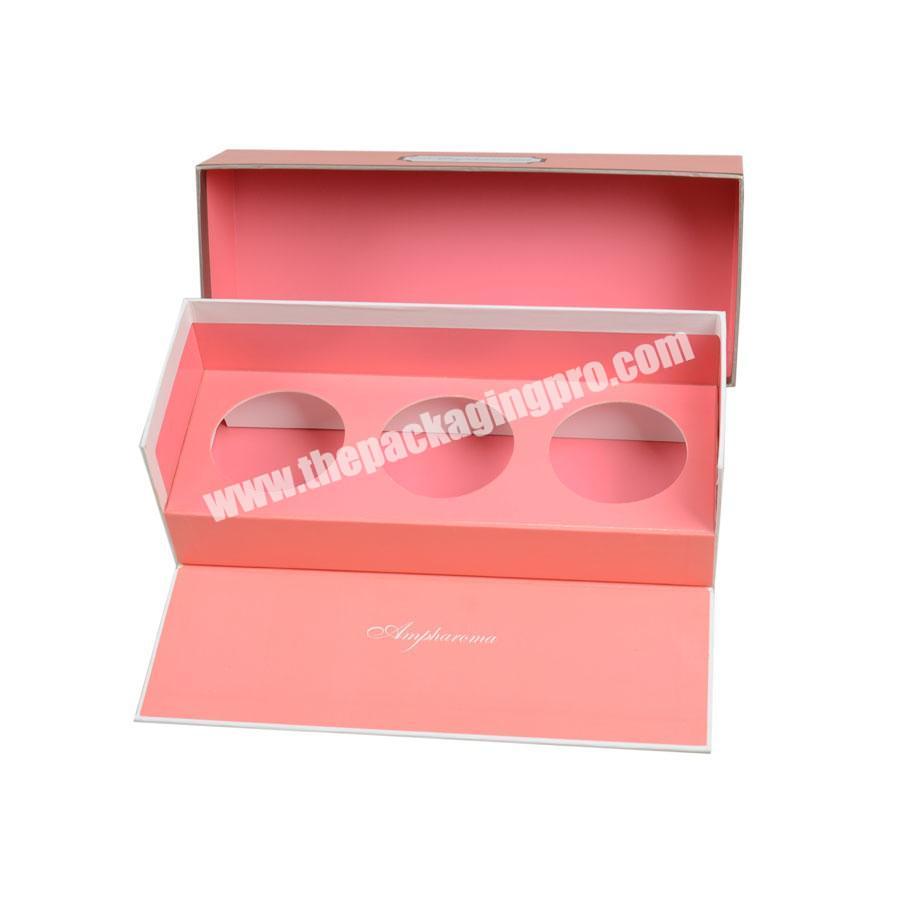 Custom Printed Logo Paper Packing Box Cardboard Storage Bath Bomb Packaging Box with Round Die Cut
