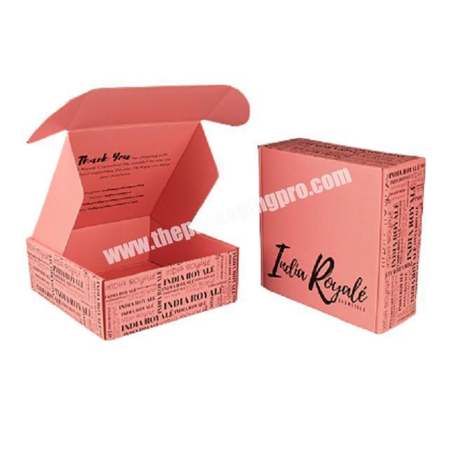 Wholesale Custom Printing Folding Mailer Shipping Cardboard Packaging Gift Corrugated Paper Carton Box