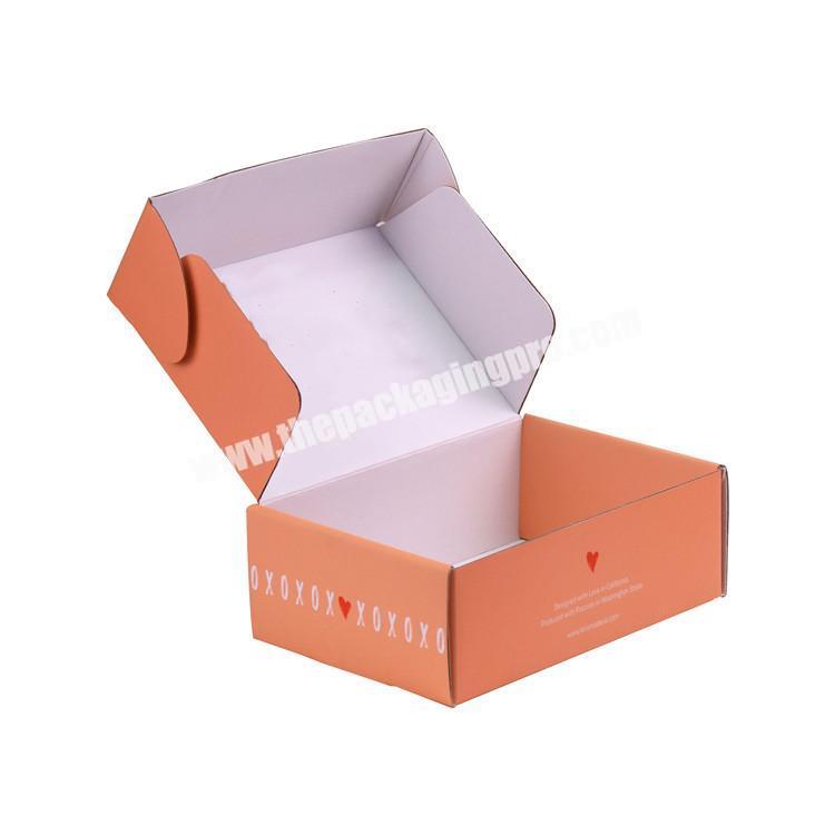 Custom Custom Printing Folding Mailer Shipping Cardboard Packaging Gift Corrugated Paper Carton Box
