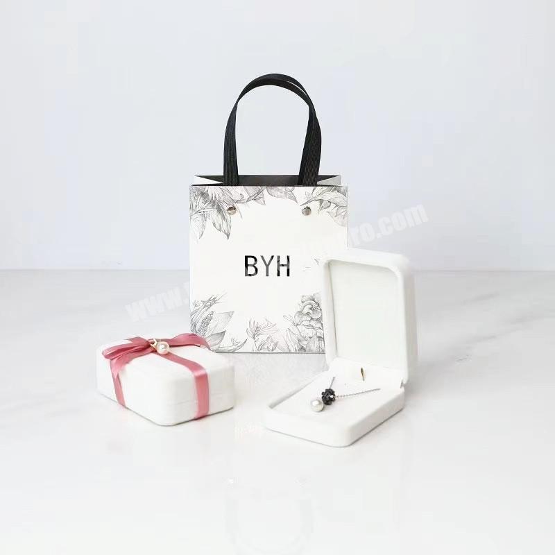 Custom Unique Printed Texture Jewelry Gift Bag Hot Sale Bag