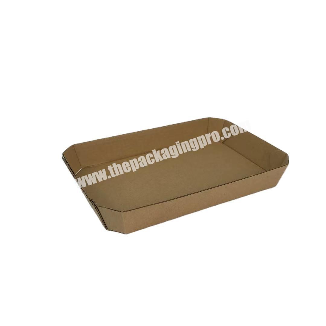 Custom  fruit packaging corrugated cardboard tray  boxes