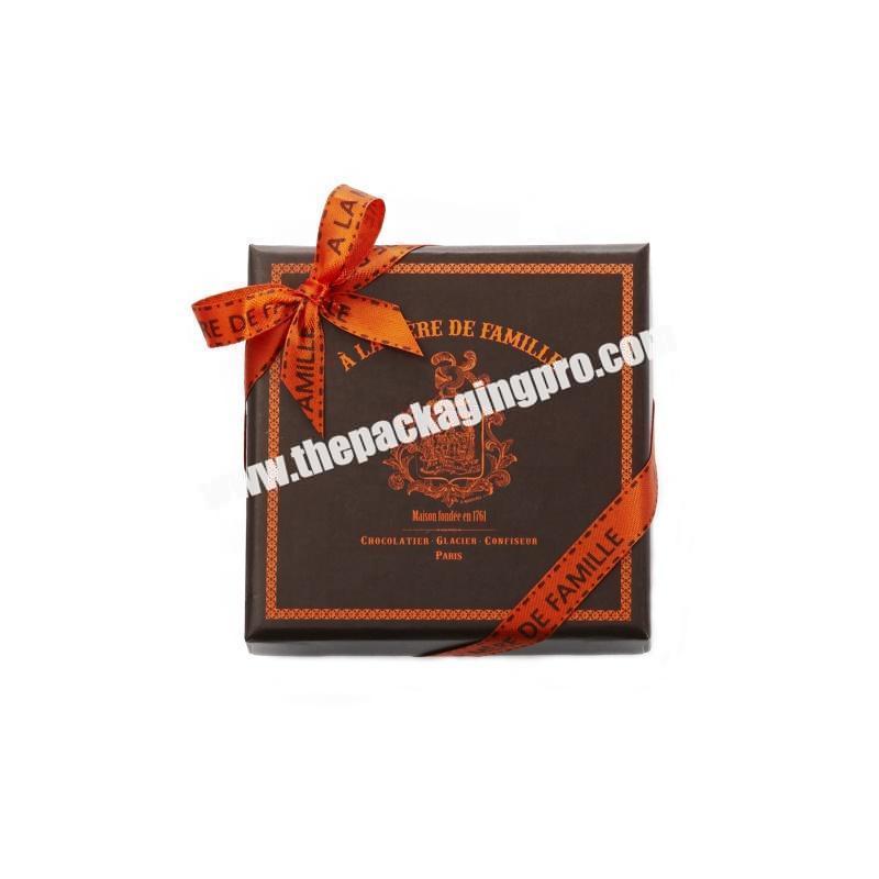 Custom paper box for chocolate covered strawberry chocolate bar packing gift box dairy milk empty chocolate packaging boxes