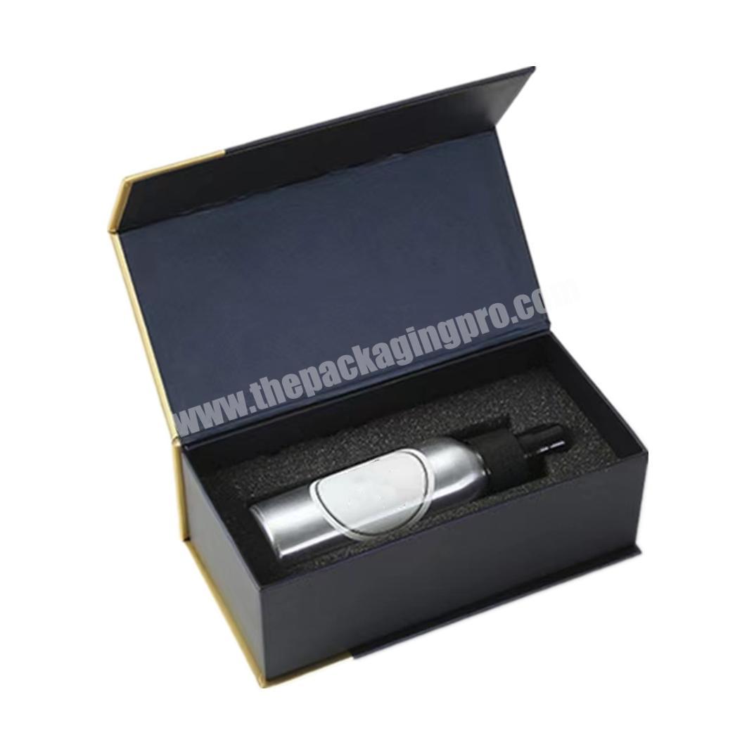 Custom printed gift box cosmetics dropper bottle package cosmetic box with foam insert