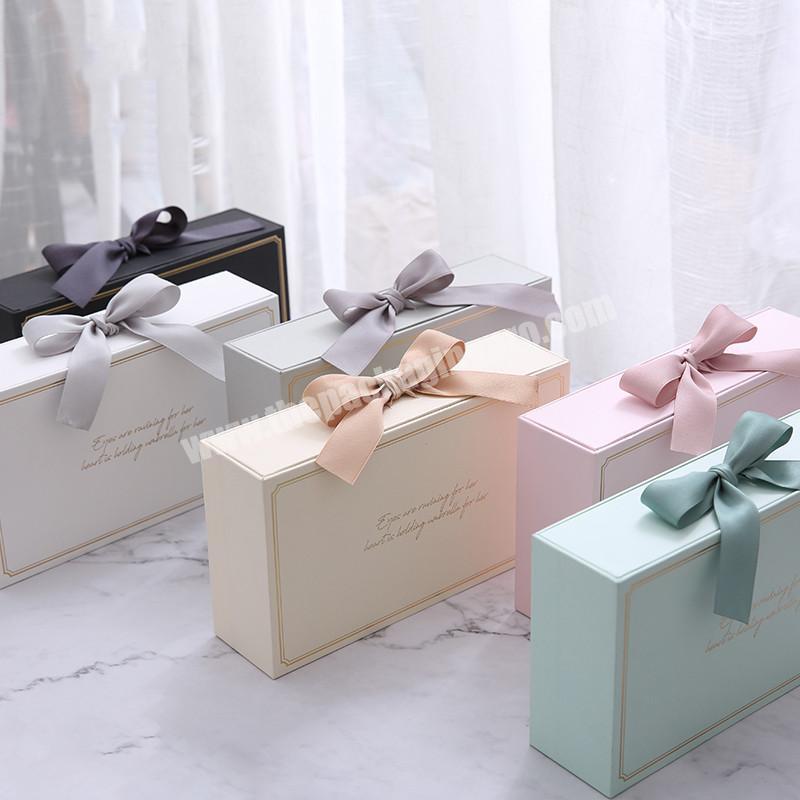 Decoration Wedding Favor Inserts Gifts Candy Bar Sweets Bonbon Custom Logo Packaging Mini Recyclable Paper Chocolate Boxes