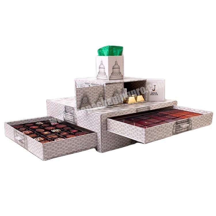 Design Chocolate Box For Gift Packaging, Printing Fancy Art Cardboard Paper Gift Chocolate Storage Packaging Box