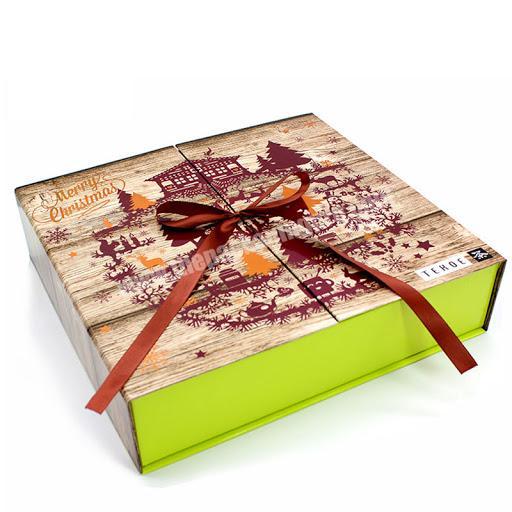 Design custom chocolate gift advent calendar packaging present box chocolate ramadan advent calendar gift box calendar chritmas