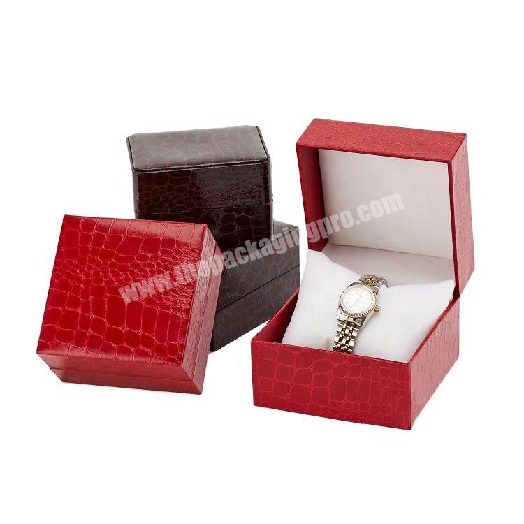 Factory Customized Size Fashionable and Simple Design OEM Cardboard Cheap Watch Box