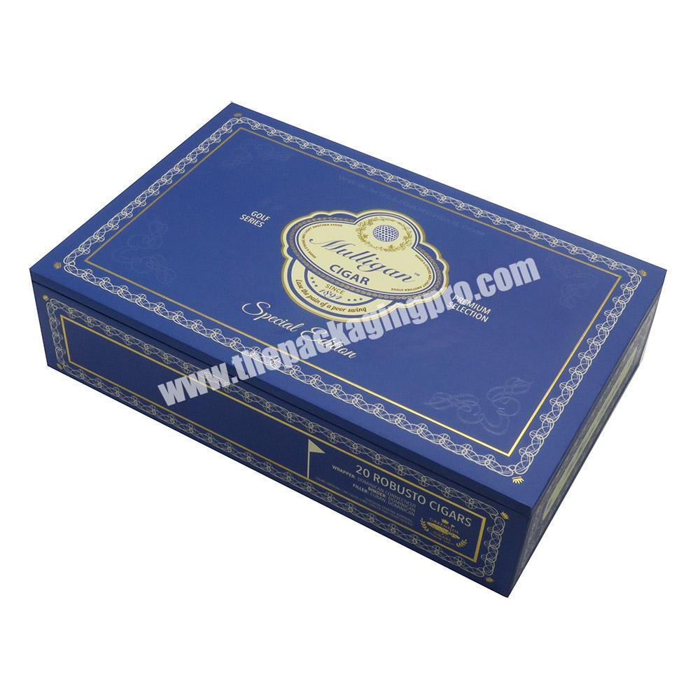 Fashion Look MDF Fiber Board Packaging Hard Sturdy Wood Box with Customized Printing
