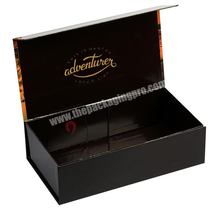 Glossy Cardboard Foldable Mini Chocolate Gift Box
