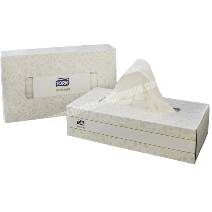 High Quality Custom Printed Tissue Paper Box  Face Wipes Packaging Box