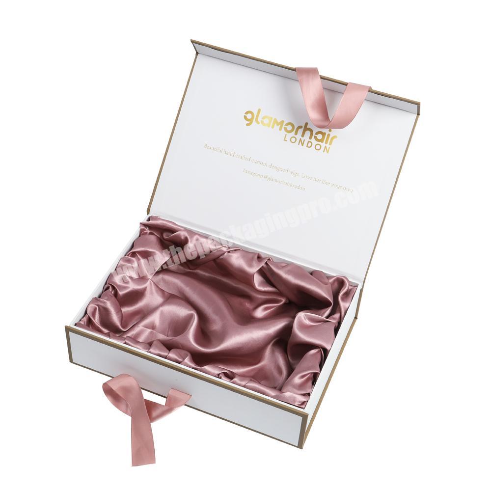 High Quality Customizable Small Apparel And Hair Gift Paper Packaging Gift Box