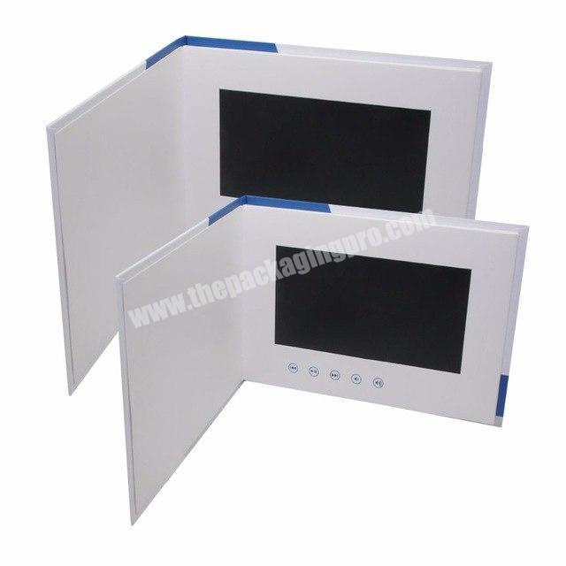 High Quality Printing Service for business video brochure video screen cards