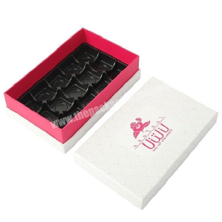 Hot Selling Products Valintine Chocolate Delicate Candy Pink Heart Gift Boxes