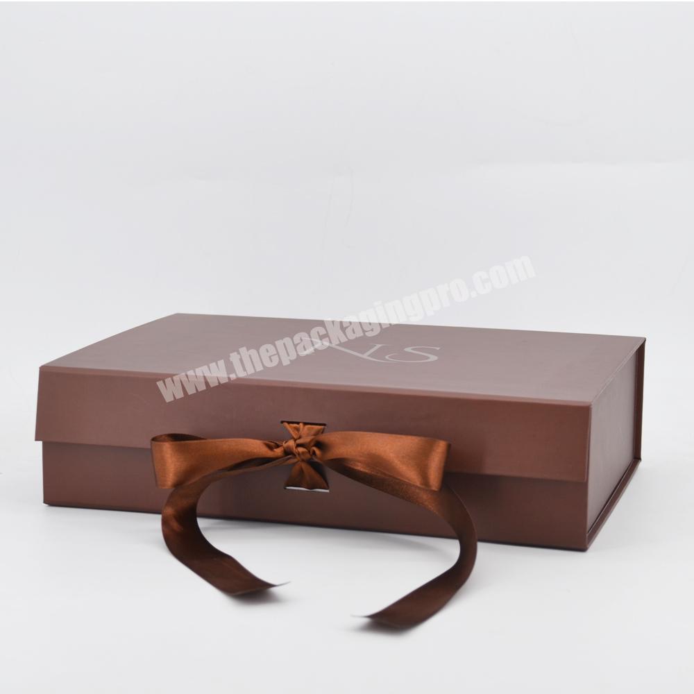 Hot sale recycled tshirt garment storage packaging boxes custom logo cardboard gift packaging box for dress