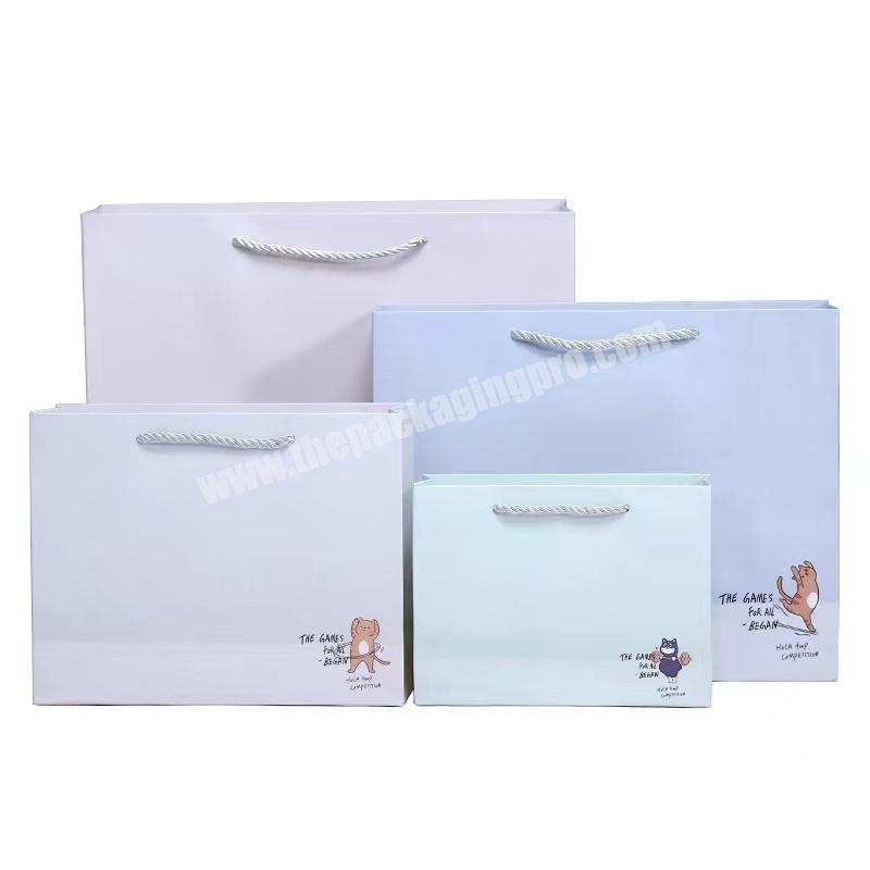 Hot selling custom cardboard shopping paper bag luxury high quality Manufacturer paper bag for Valentine's Day