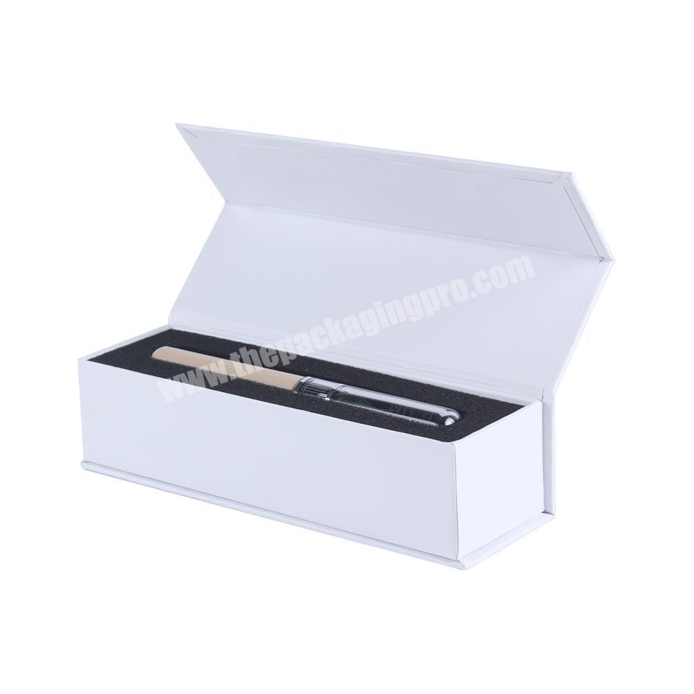 Luxury Cardboard Customize Paper Manufacture Makeup Eyelash Brush Cosmetic Packaging Magnetic Gift Box