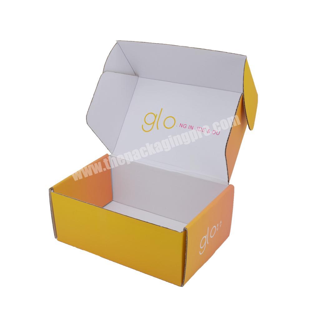 Manufacturer Luxury Custom Gift Mailing Mailer Shipping Corrugated Paper Carton Packaging brivote Cardboard Box