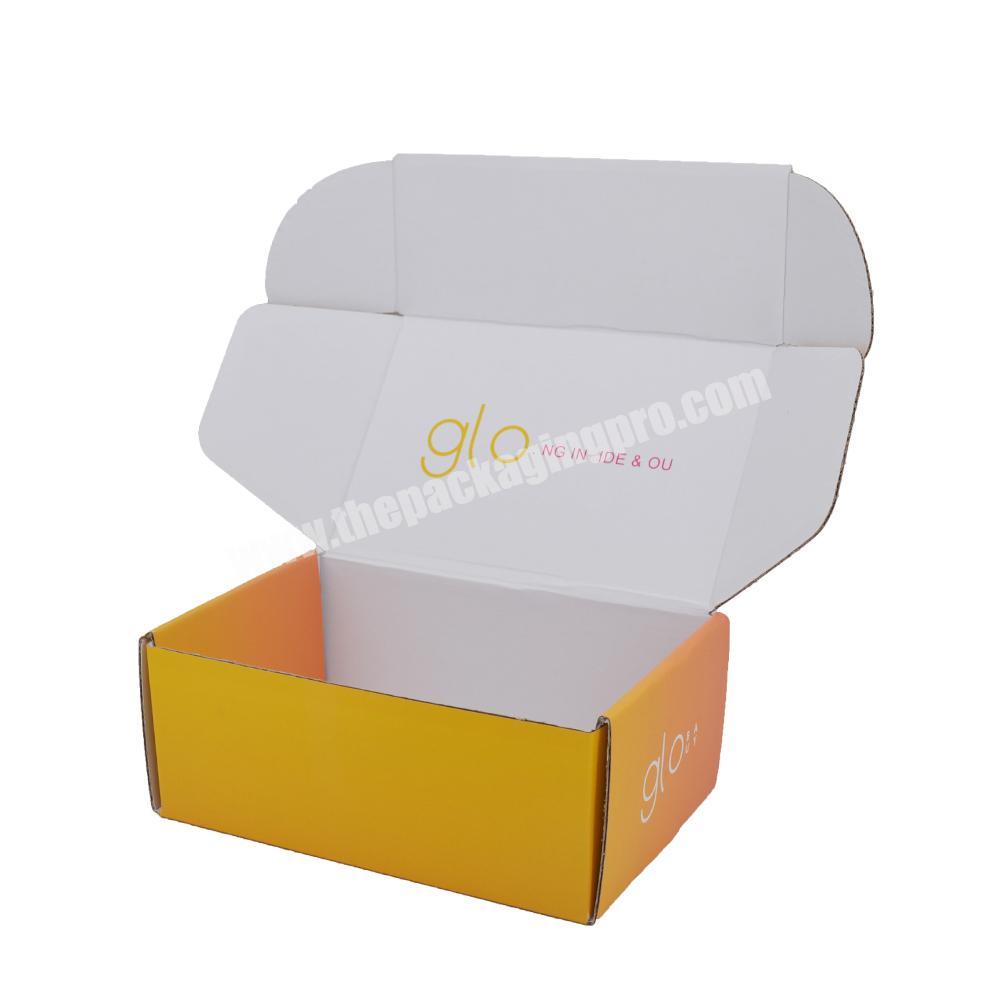 Factory Luxury Custom Gift Mailing Mailer Shipping Corrugated Paper Carton Packaging brivote Cardboard Box