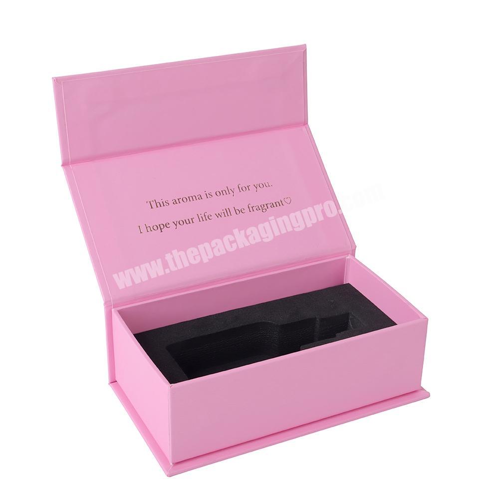 Luxury Custom Rectangle Satin  Lined Christmas Cosmetic Packaging Bridesmaid Gift Paper Box