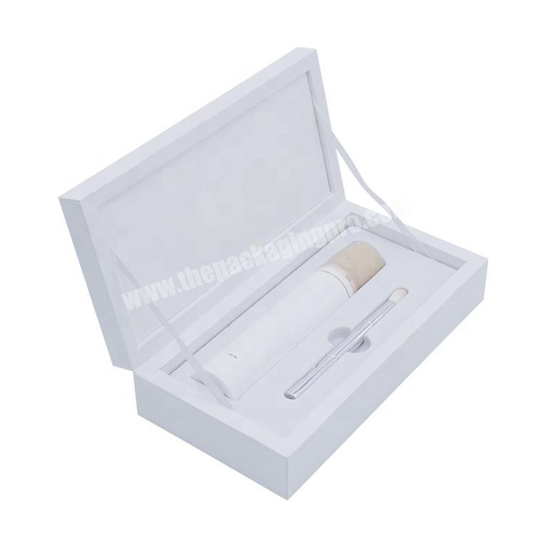 Luxury Design Pulp EVA Silk Foam Inserts Rigid Cardboard Paper Gift Custom Essential Oil Skin Care Packaging Boxes