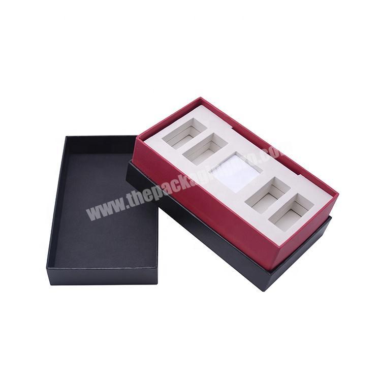 Luxury Design Rigid Cardboard Cosmetic Skincare Essential Oil Gift Set Bespoke Packaging Box