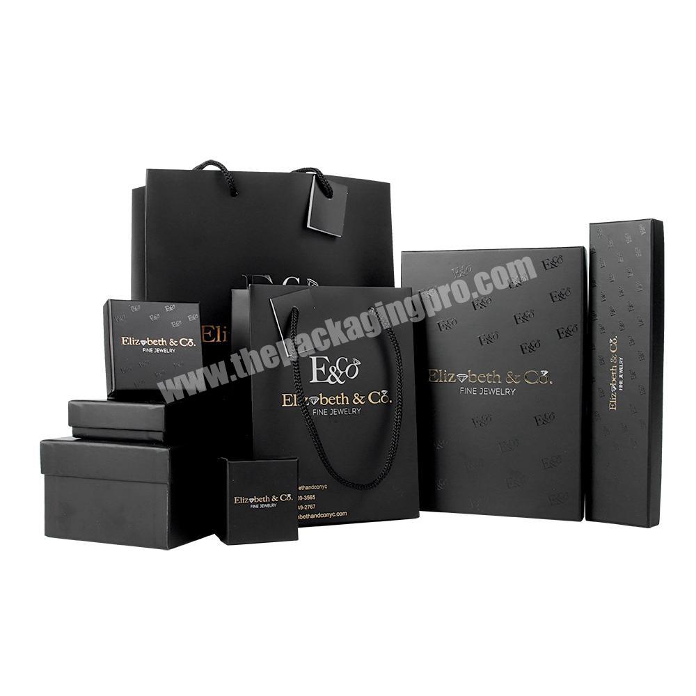 Luxury Lipstick Perfume Valentines Day Surprise Black Small Gift Jewelry Box