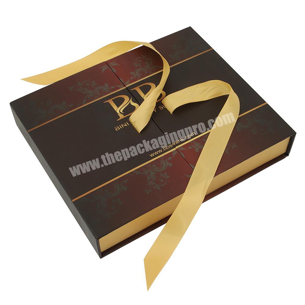 Luxury Magnetic Box Custom Paper Makeup Eyeshadow Palette Brush Beauty Collection Packaging Cosmetic Box