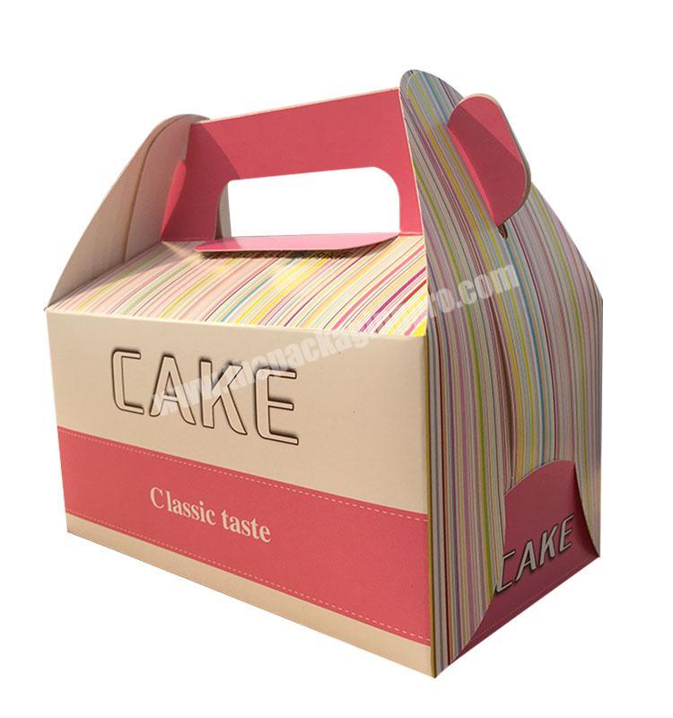 Shop Manufacturer Black Takeaway Kraft Paper Lunch Cardboard Corrugated Rigid Folding Gift Box Packaging