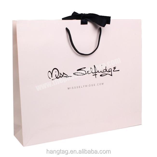 Manufacturer Customized Paper Gift Bag For Shopping