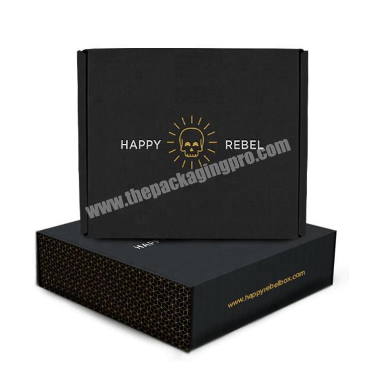 Manufacturer luxury eco custom logo printed fancy cosmetics pink cardboard corrugated paper box mailer box foldable shipping box