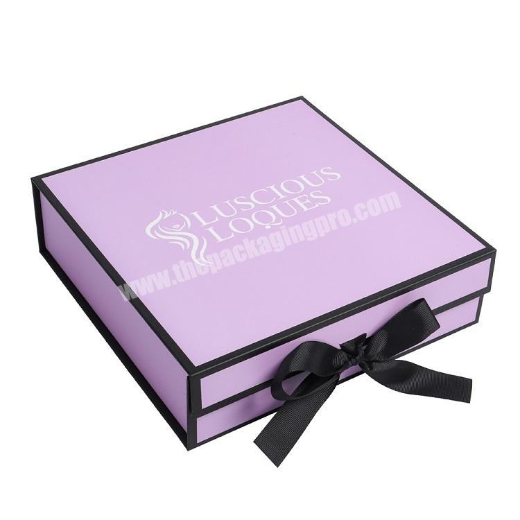 Newest Products Shaped  Customized Small Sheets Logo Fabric Satin Lininig Packaging Gift Box