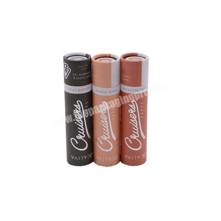 OEM Brand Factory Rigid Cardboard Paper Gift Custom Lipstick Packaging Paper Tube paper lip balm tube