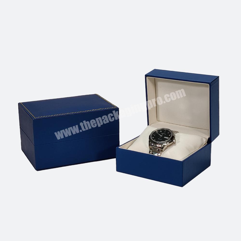OEM Factory Custom Logo Size Luxury Wooden Watch Present Box Case with Velvet Pillow