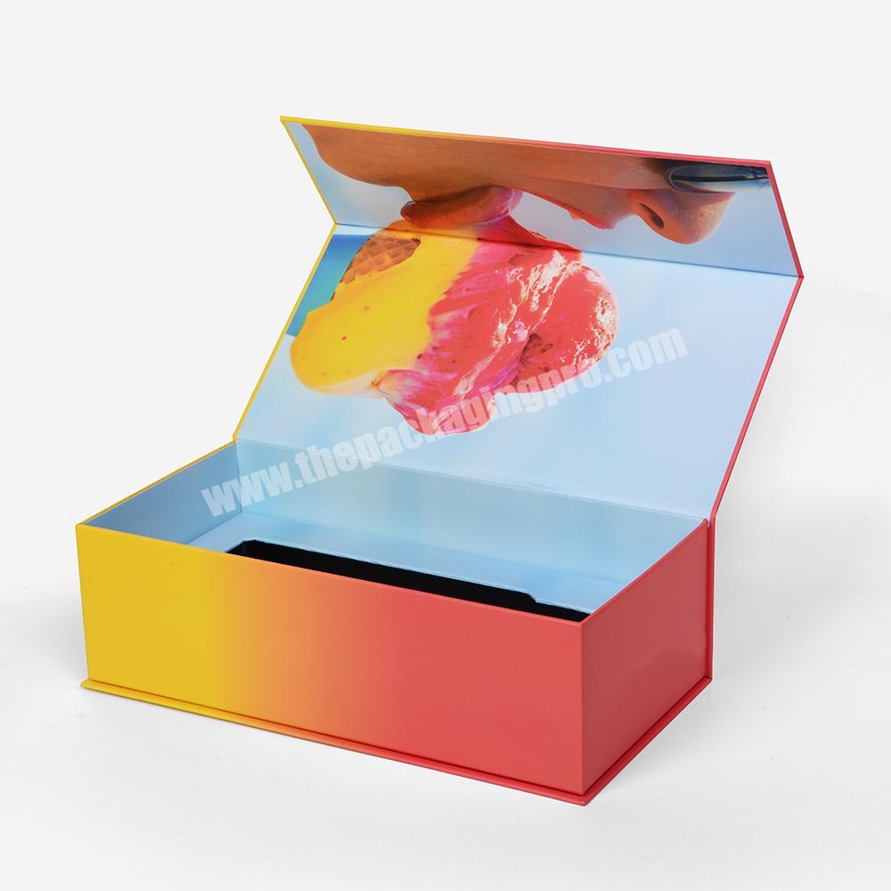 OEM High Quality Luxury Mixed Colour Large Size Cardboard Paper Box Packaging Kettle Custom Magnetic Gift Box