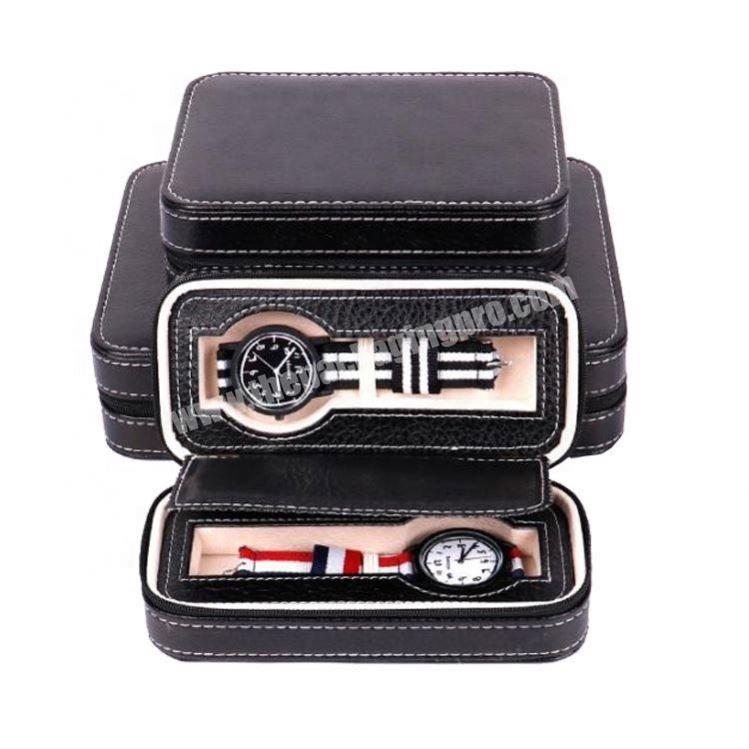 Oem luxury watch box for men wristwatch gift packakging boxes with custom logo
