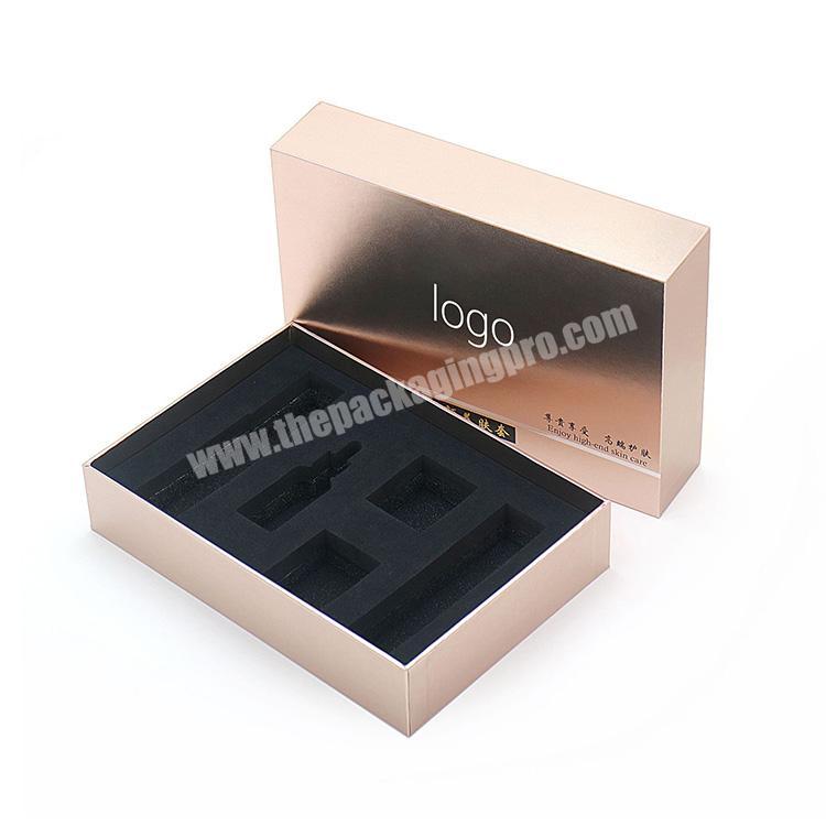 Portable Skin Care Make Up Cosmetic Kit Folding Paper Packaging Box For Gift Pack Packaging Candy