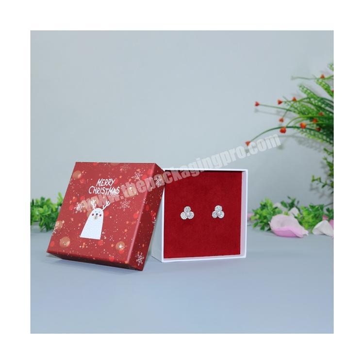 Practical Hot Selling Cardboard Packaging Jewelry Gift Christmas Package Box