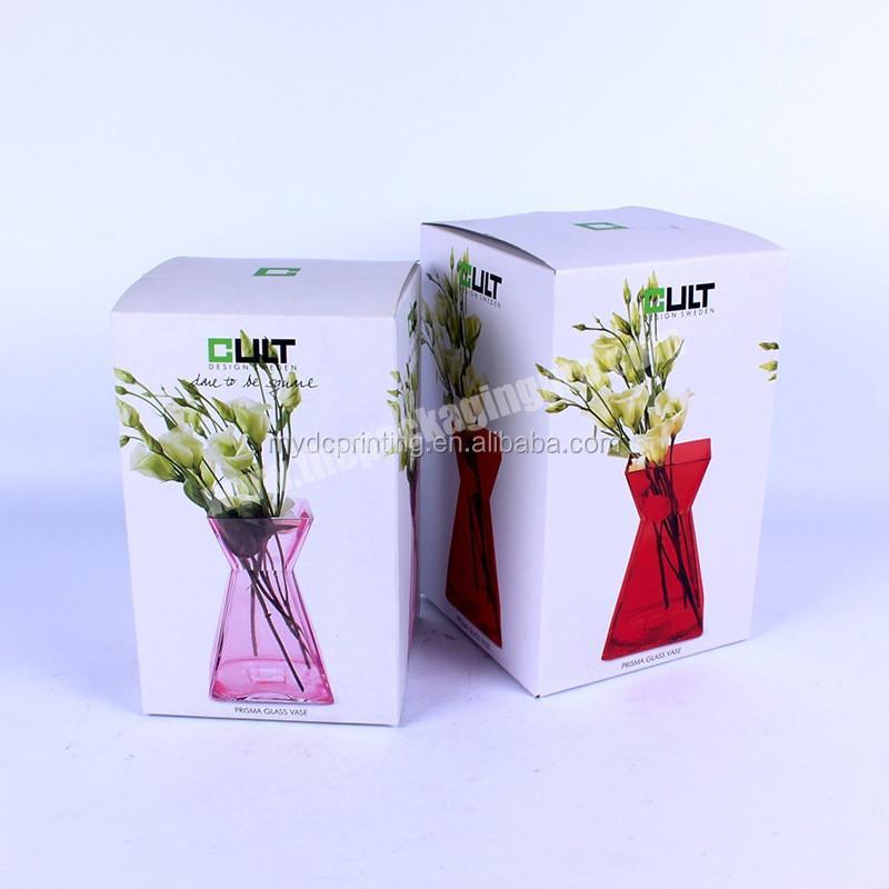 Printing Corrugated Paper Packing Box for Flower Vase